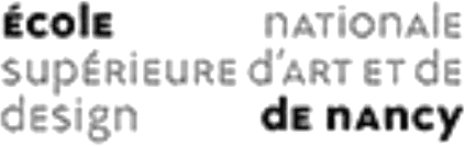 École nationale supérieure d'art et de design de Nancy logo