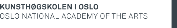 KHiO — Oslo National Academy of the Arts logo